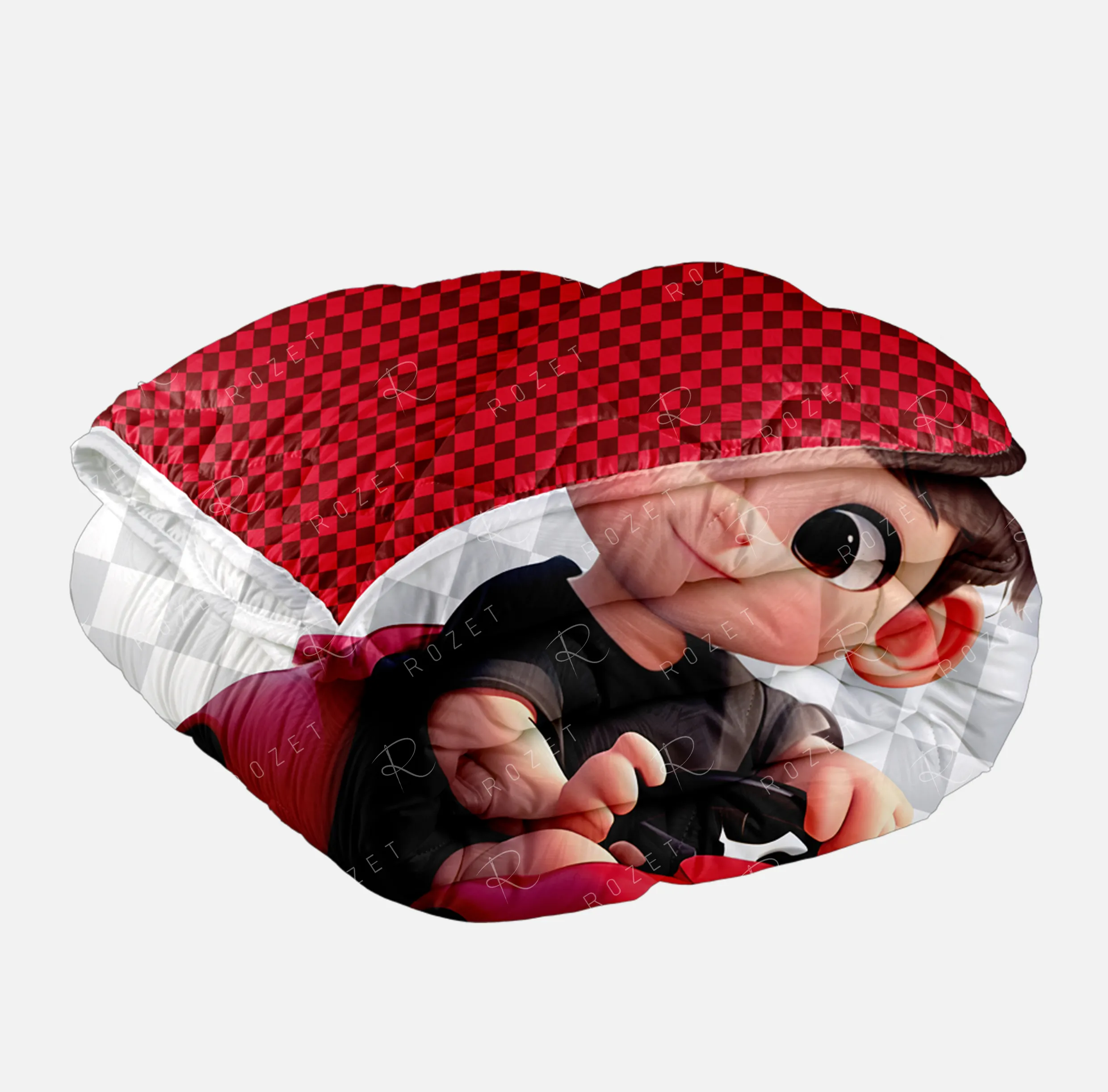 ست روتختی چاپی سه‌بعدی دو رو RZ97 پتو